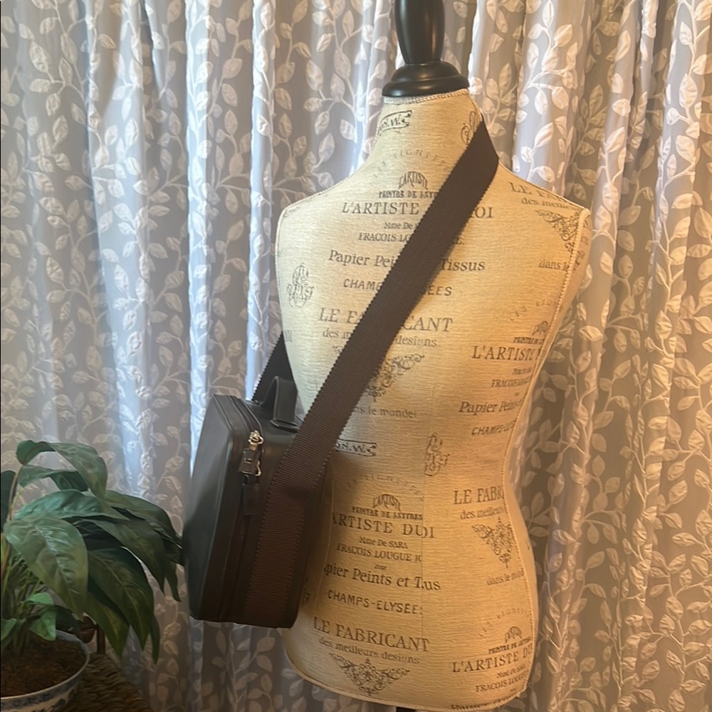 Vintage Robert Clergerie Brown Crossbody Bag